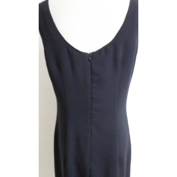Women's Classic JOSEPH RIBKOFF LBD Black Sleeveless Fully Lined Fitted Dress  8 - Picture 8 of 10